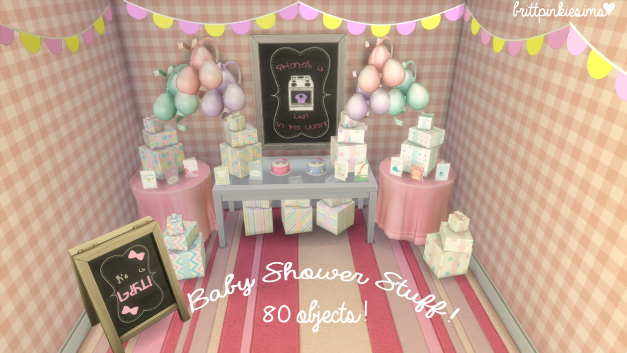 4 poses shower baby sims feste di Organizza Sims  premaman  mod 4 la The con