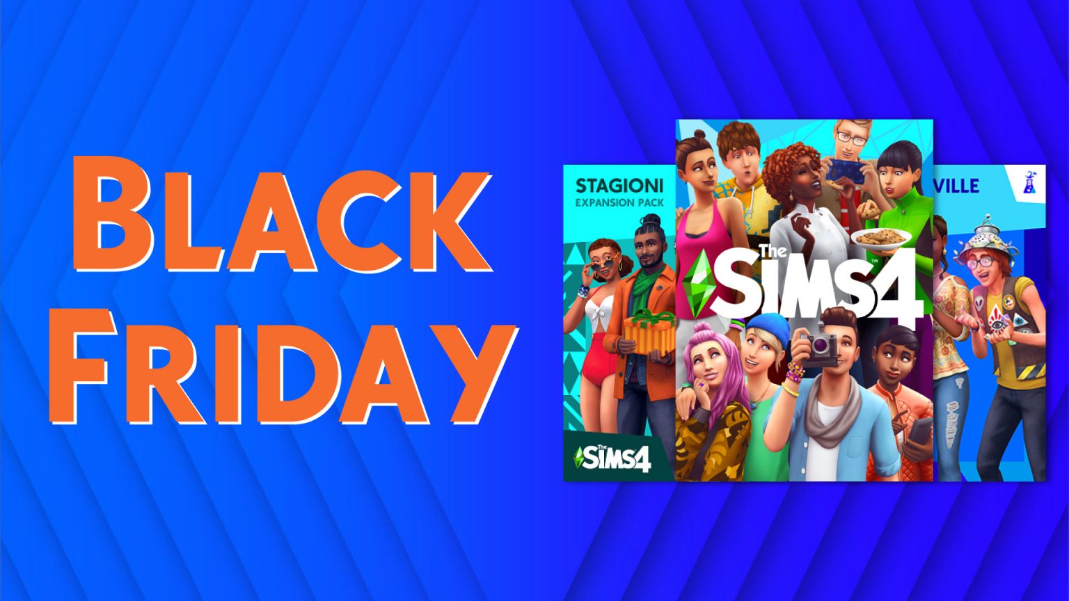 The Sims 4, sconti del Black Friday 2021 fino al 50 sulle espansioni