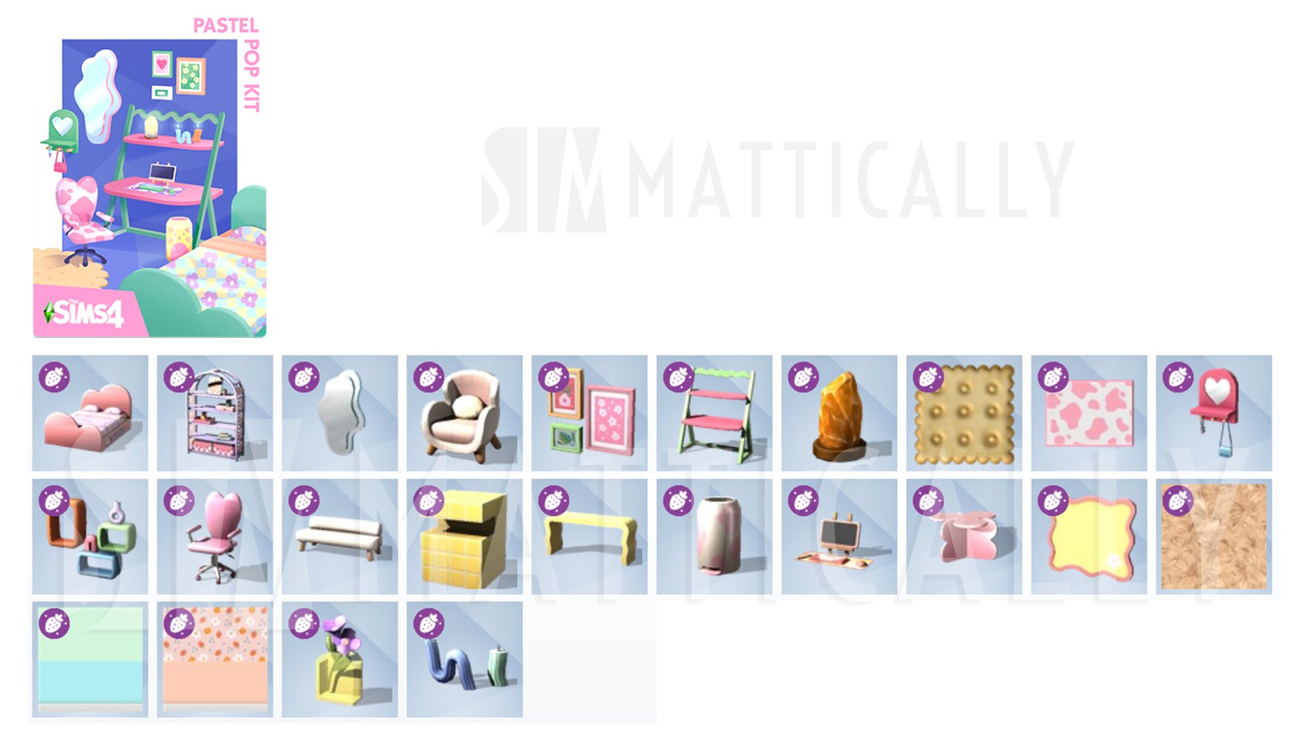 "Everyday Clutter" e "Pastel Pop" sono i due nuovi Kit di The Sims 4